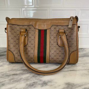 Vintage Gucci Monogram Speedy